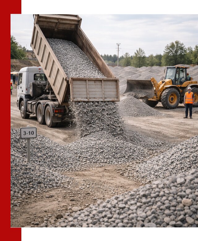 Гранитный щебень фракции 3–10: доставка и продажа в Саранске