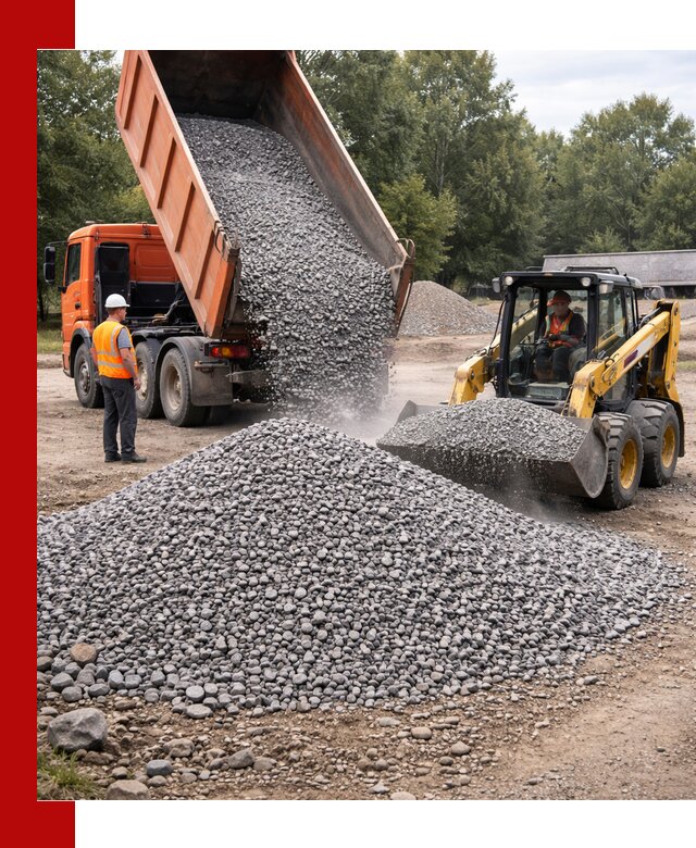 Купить гранитный щебень фракции 5–10 в Саранске с доставкой