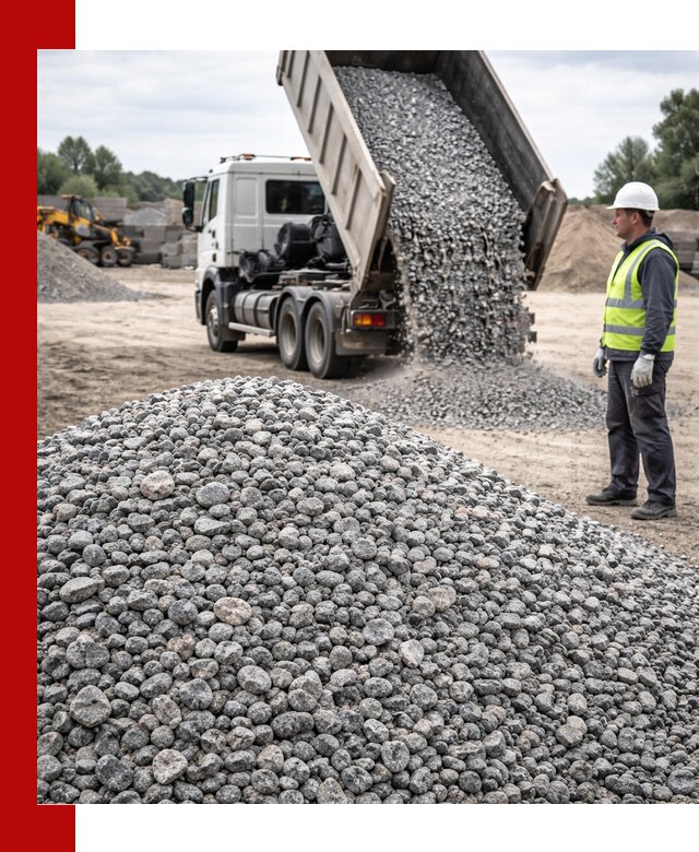 Доставка и продажа гранитного щебня фракции 5-20 в Саранске