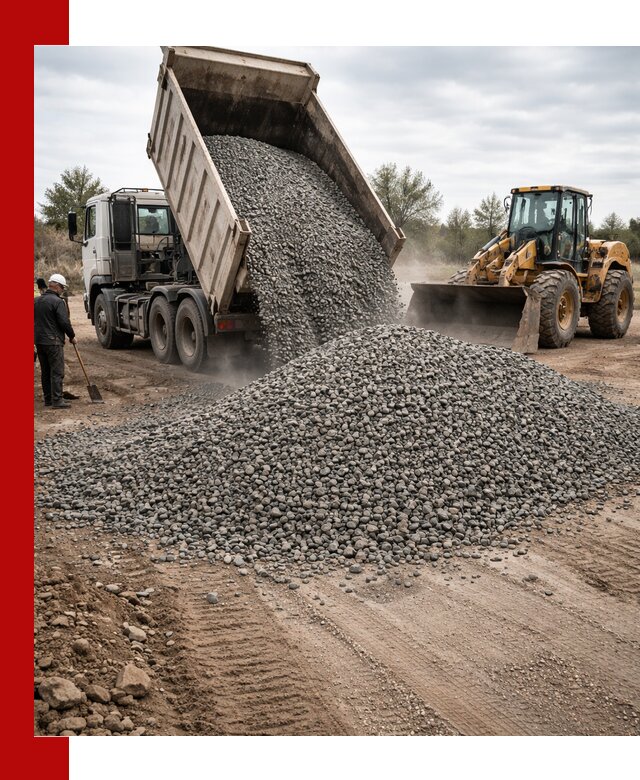 Гранитный щебень фракция 10-20 с доставкой в Саранске