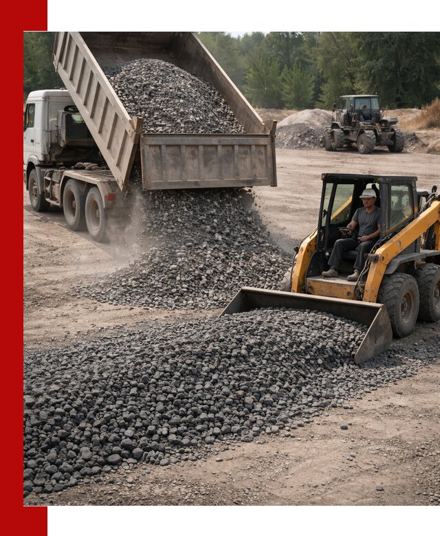 Гранитный щебень фракция 40-70 с доставкой в Саранске