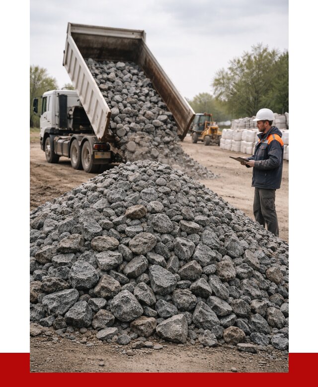 Гранитный щебень фракция 100-200 в Саранске от 4425 р. ПРОНЕРУДСрн