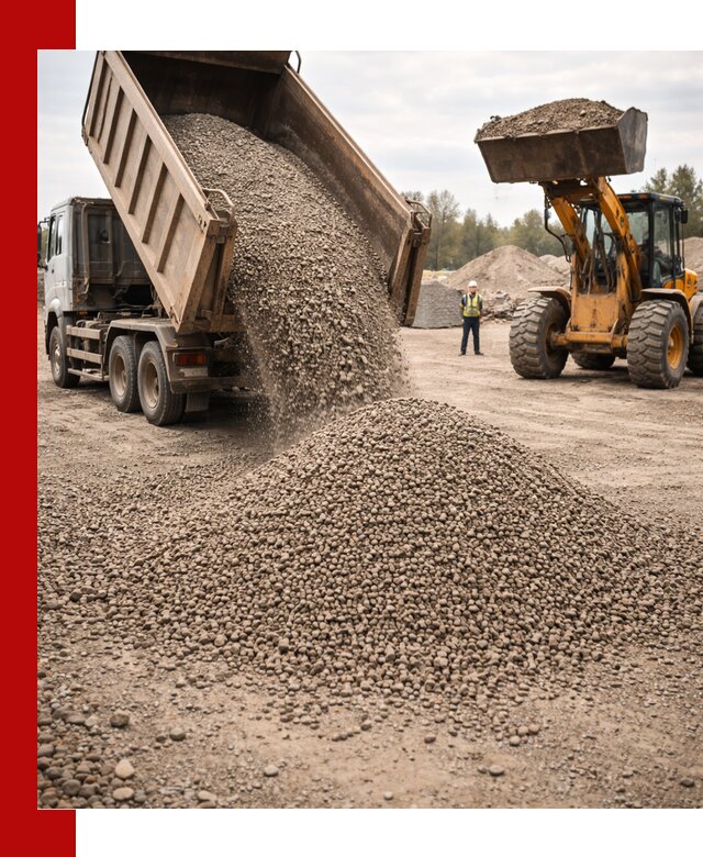 Гравийный щебень фракция 3–10 с доставкой в Саранске