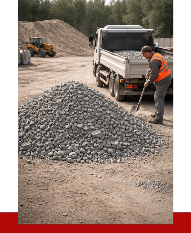 Гравийный щебень фракция 5-10 в Саранске от 2318 р. | ПРОНЕРУДСрн