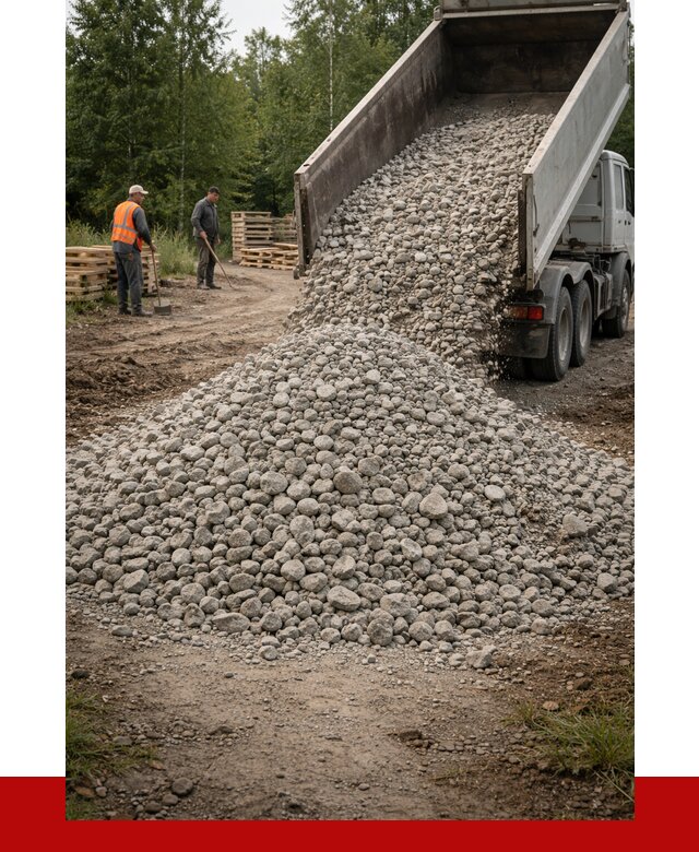 гравийный щебень фракция 70-120 в Саранске от 2581 р. ПРОНЕРУДСрн