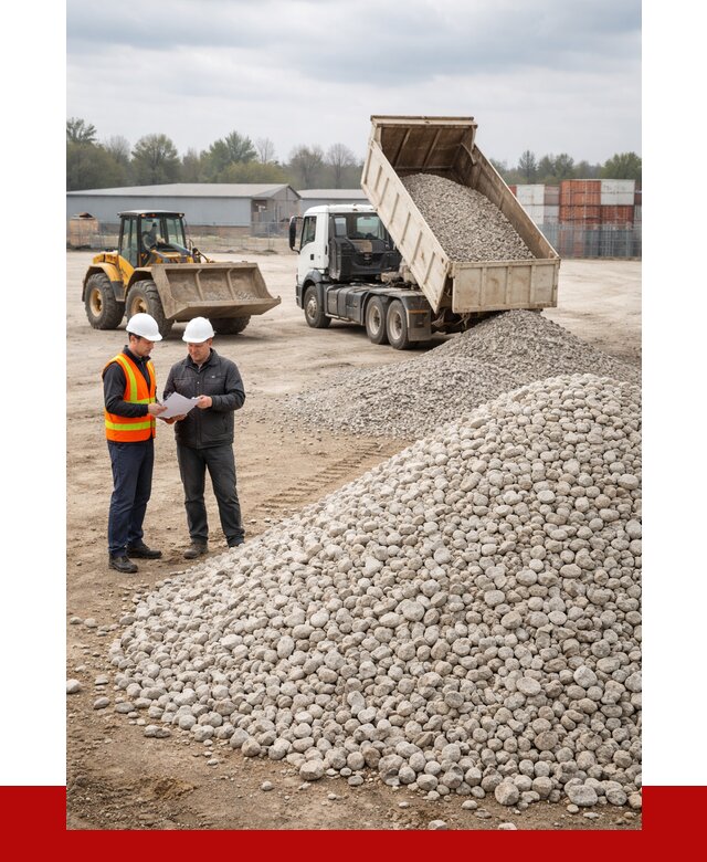 Известняковый щебень в Саранске от 1475 р. доставка | ПРОНЕРУДСрн