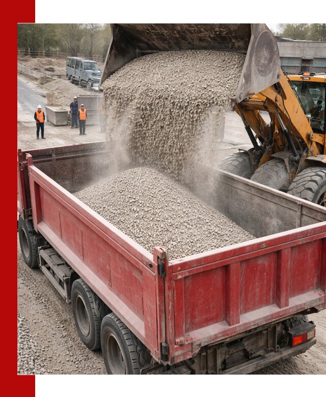 Купить известняковый щебень фракции 0-5 с доставкой в Саранске