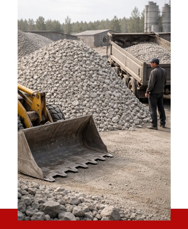 Известняковый щебень фракция 40-70 в Саранске от 4425 р. | ПРОНЕРУДСрн