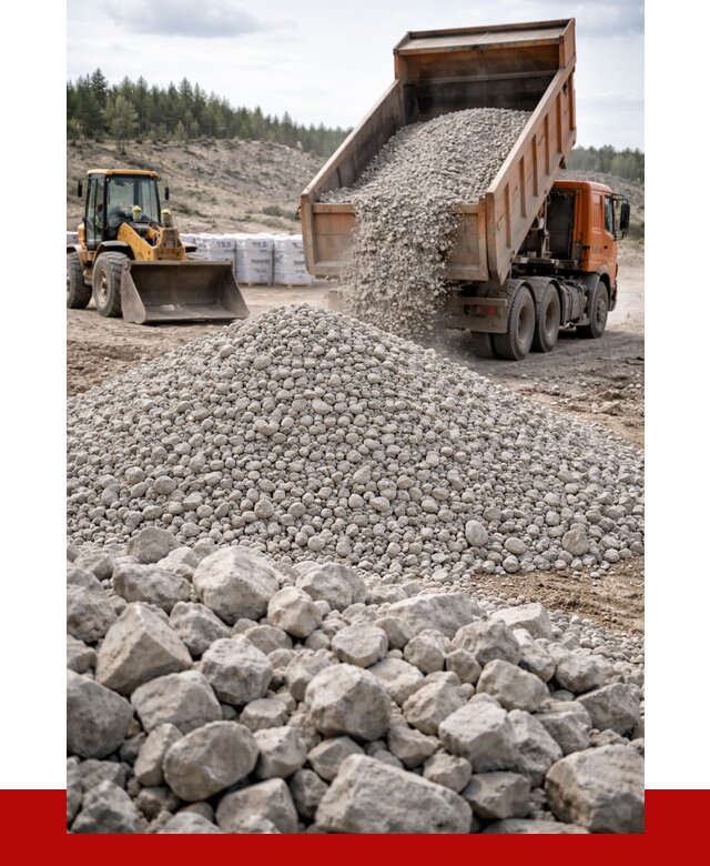 Доломитовый щебень фр. 20-40 в Саранске от 4425 р. | ПРОНЕРУДСрн