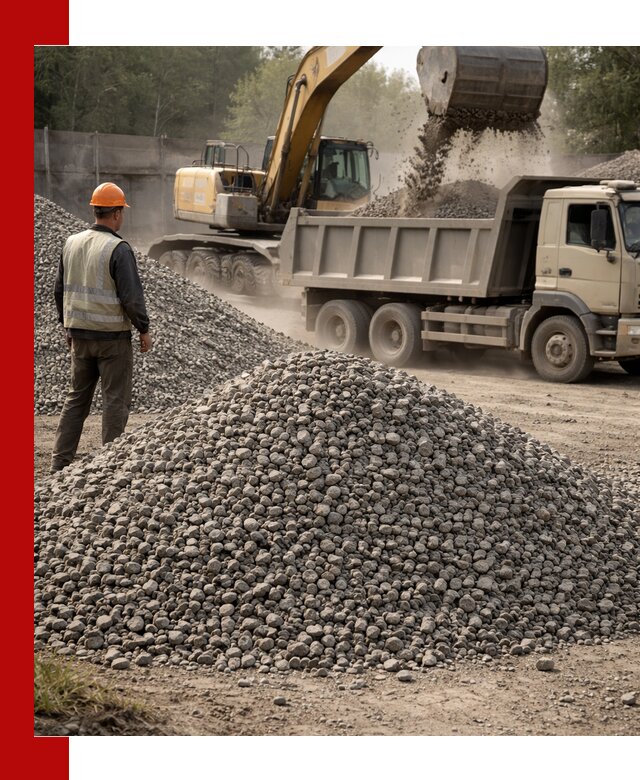 Шлаковый щебень фракция 5-20 с доставкой в Саранске