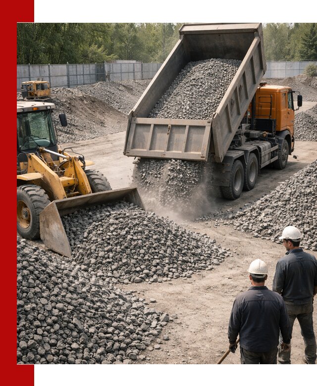Шлаковый щебень фракция 20-40 доставка и продажа в Саранске