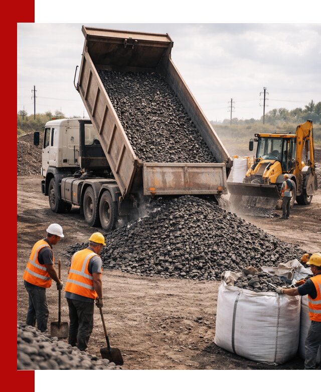 Шлаковый щебень фракция 40-70 с доставкой в Саранске