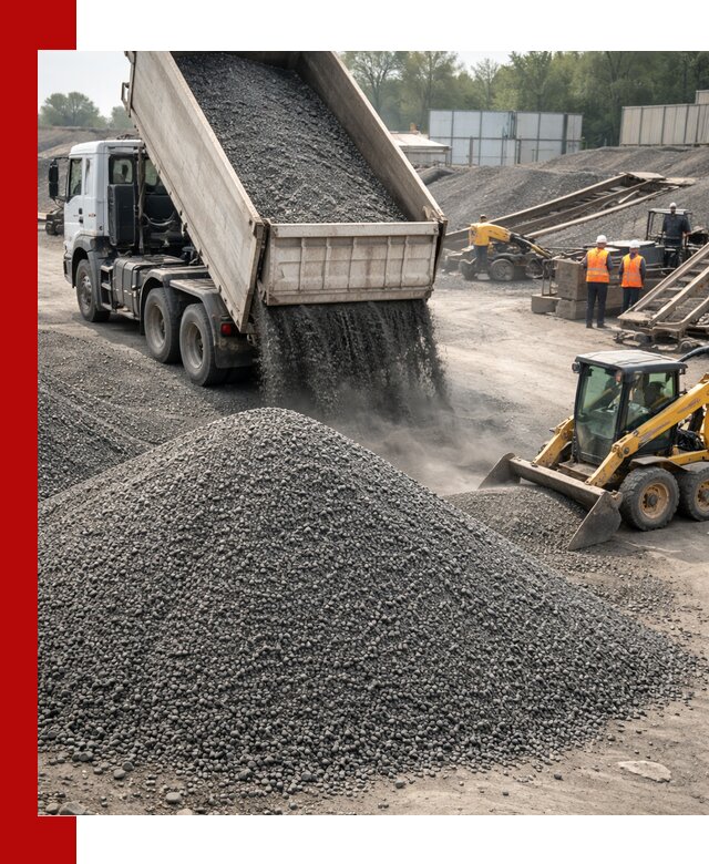 Вторичный щебень фракция 0–5 с доставкой в Саранске