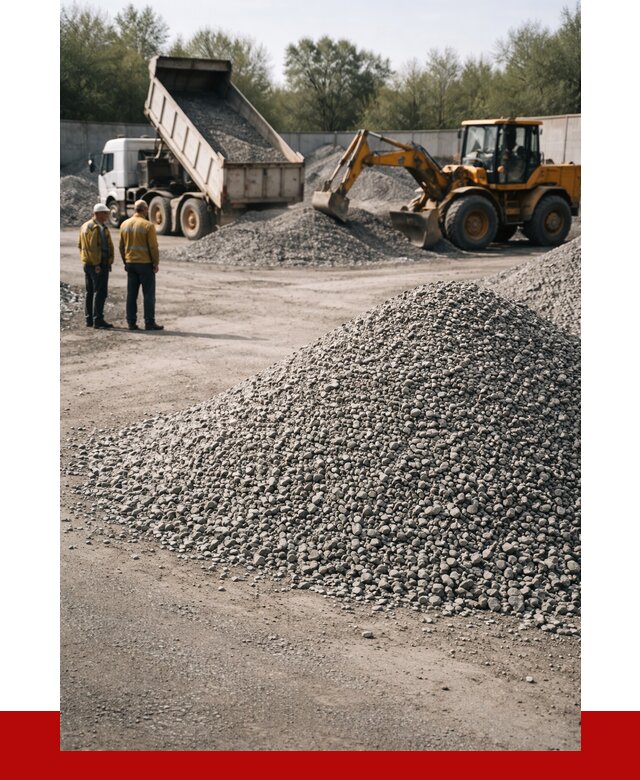 Вторичный щебень фр. 5-20 в Саранске от 1686 р. - ПРОНЕРУДСрн