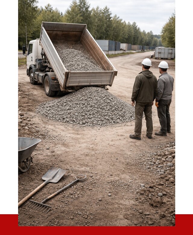 Бетонный щебень фракция 5-20 в Саранске от 3372 р., ПРОНЕРУДСрн