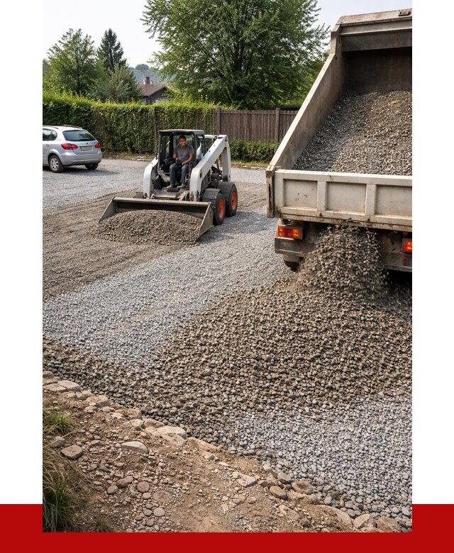 Щебень для парковки в Саранске с доставкой от 1264 р.| ПРОНЕРУДСрн