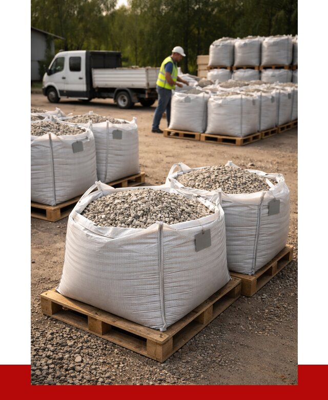 Щебень в мешках с доставкой в Саранске от 4425 р. | ПРОНЕРУДСрн
