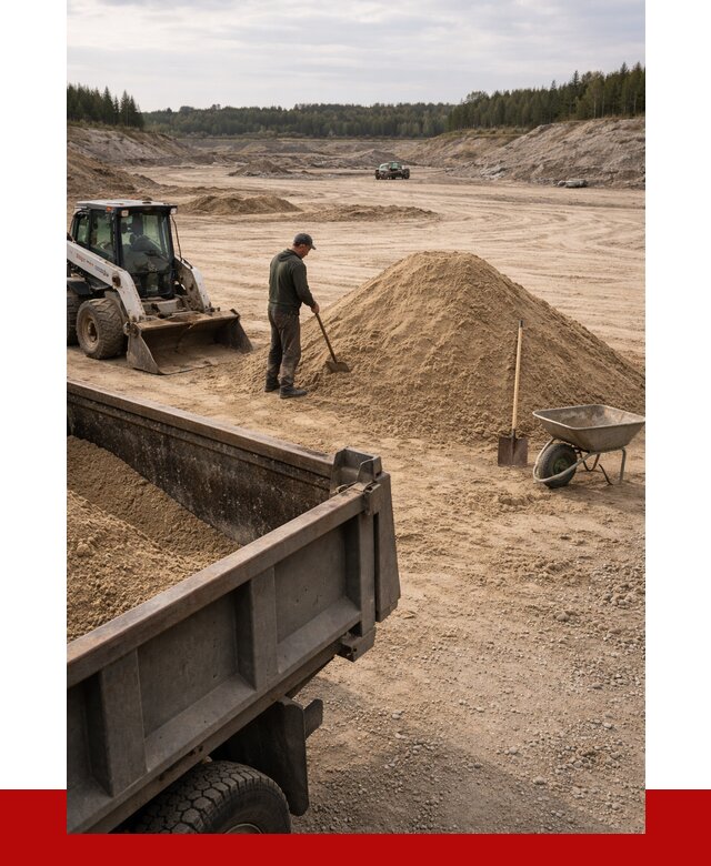 Карьерный песок среднезернистый в Саранске, от 2318 р. ПРОНЕРУДСрн