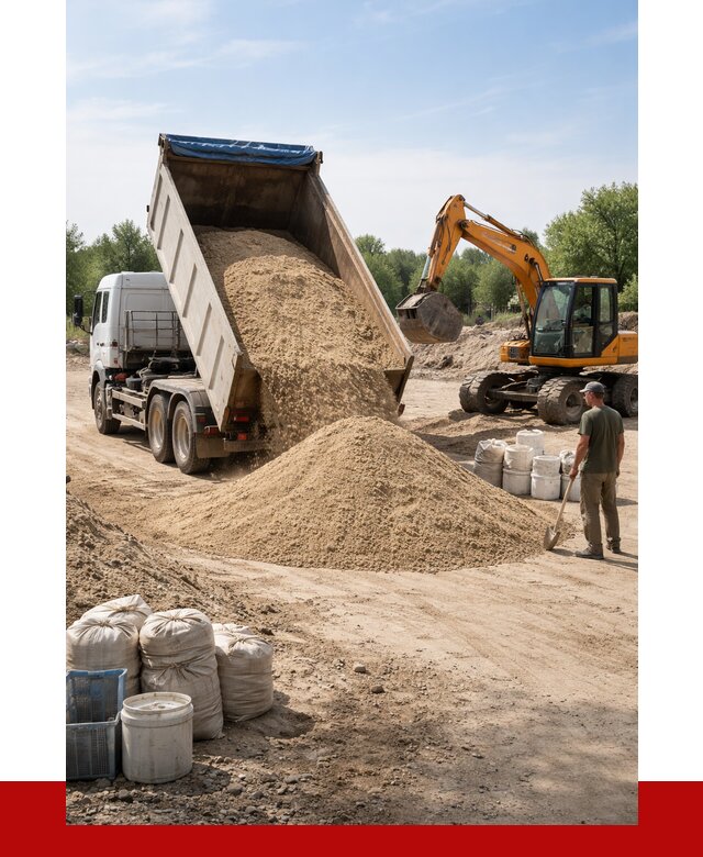 Купить речной песок в Саранске от 1264 р. за куб | ПРОНЕРУДСрн