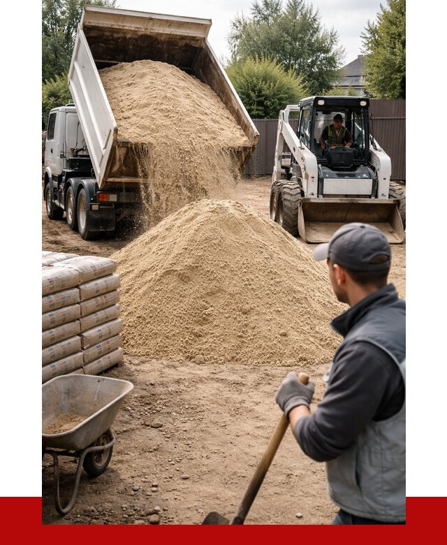 Мытый речной песок с доставкой в Саранске от 1528 р. | ПРОНЕРУДСрн