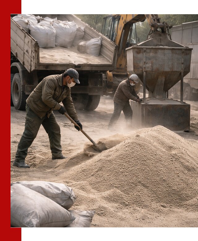 Кварцевый песок для пескоструя в Саранске — доставка и качество