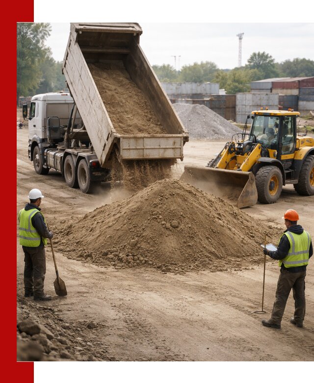 Доставка и продажа пескогрунта оптом и в розницу в Саранске