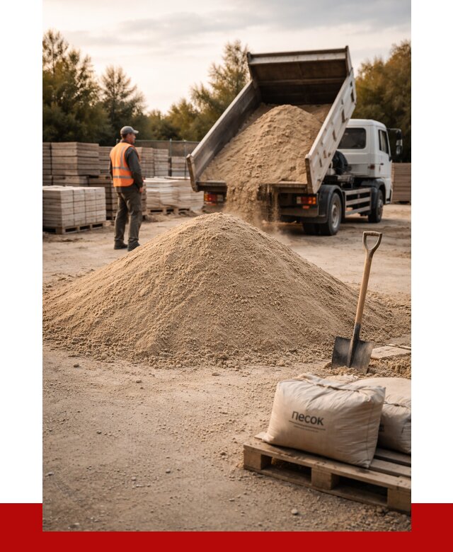 Купить сухой песок в Саранске с доставкой от 2529 р. | ПРОНЕРУДСрн