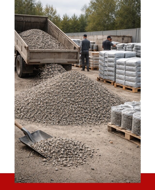 Гравий фракция 5-20 в Саранске купить от 2423 р. ПРОНЕРУДСрн