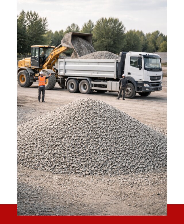 Купить мытый гравий в Саранске от 3688 р, доставка ПРОНЕРУДСрн