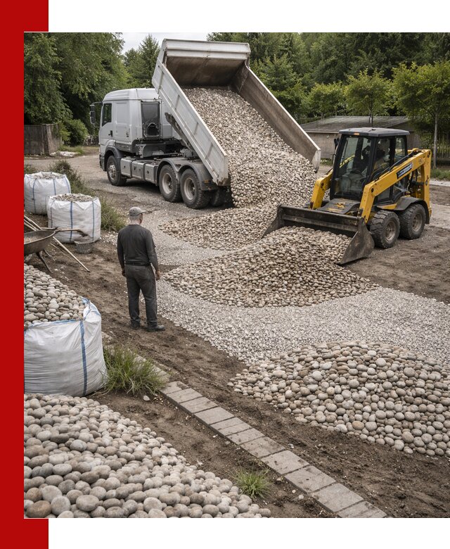 Доставка морской гальки оптом и в розницу в Саранске