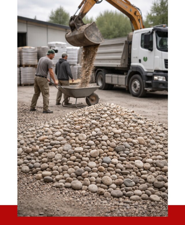 Галька декоративная в Саранске от 3372 р. за куб | ПРОНЕРУДСрн