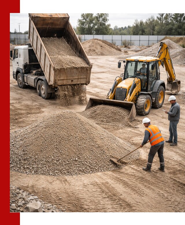 Поставка и доставка ПГС С4 в мешках и самосвалах в Саранске