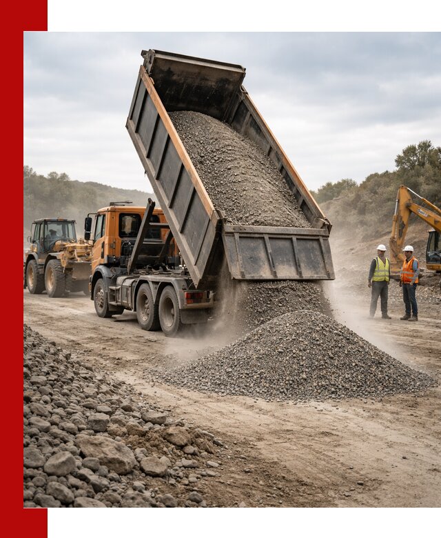 Щебёночно-песчаная смесь ЩПС С1 с доставкой в Саранске