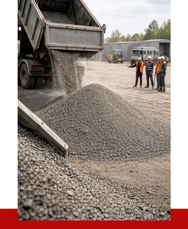 Гравийный отсев 0-5 в Саранске от 1264 р. с доставкой | ПРОНЕРУДСрн