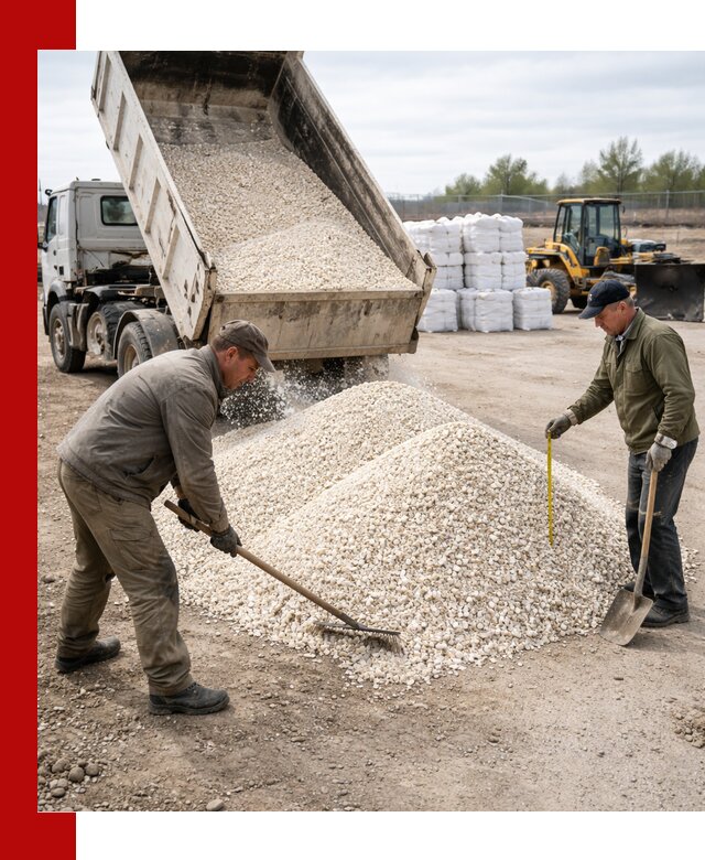 Мраморная крошка с доставкой и разгрузкой в Саранске