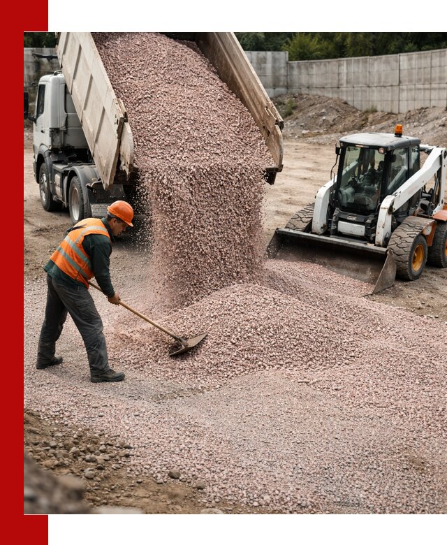 Крошка розовый гранит с доставкой в Саранске от производителя
