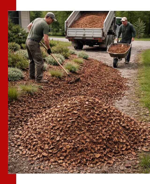 Крошка для мульчирования с доставкой в Саранске