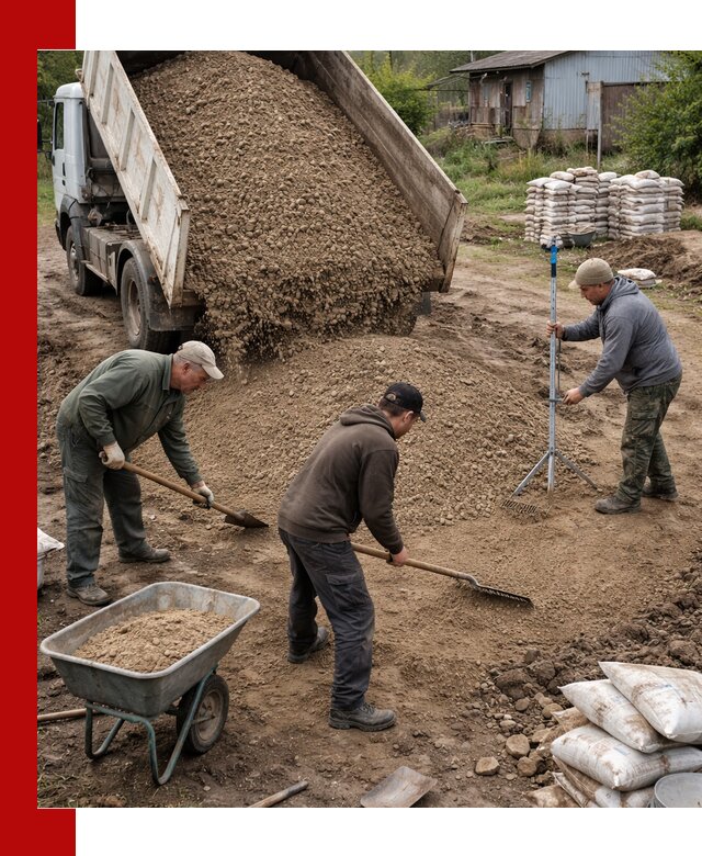 Керамзитовый песок с доставкой в Саранске оптом и в розницу