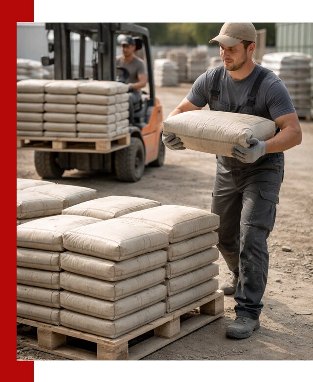 Доставка цемента в мешках оптом и в розницу в Саранске