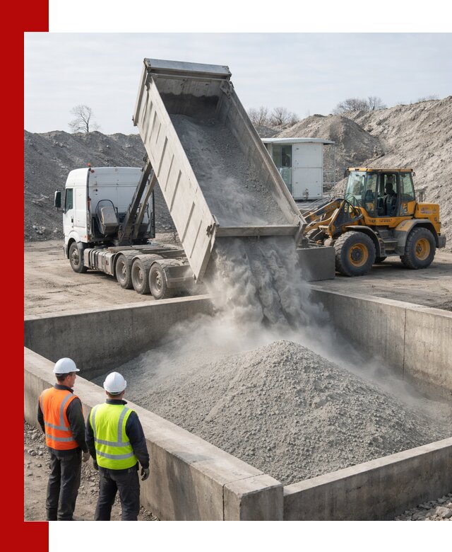 Доставка цемента навалом в Саранске крупными партиями