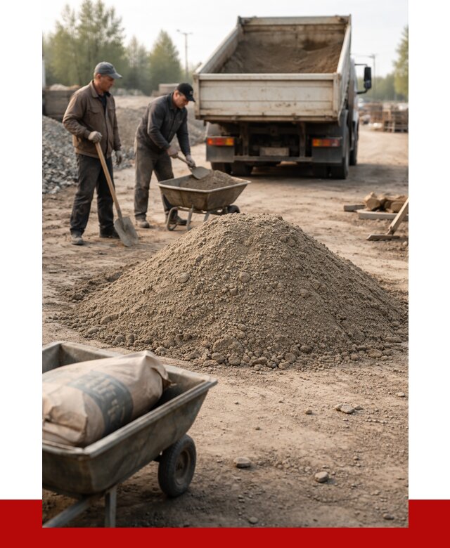 Цементно-песчаная смесь М150 в Саранске от 4952 р. | ПРОНЕРУДСрн