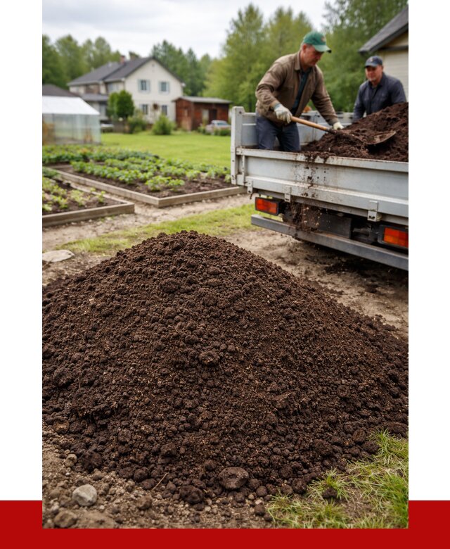 Плодородный грунт в Саранске с доставкой от 4425 р. | ПРОНЕРУДСрн