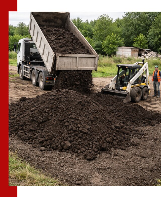 Поставка плодородной земли с доставкой самосвалом в Саранске