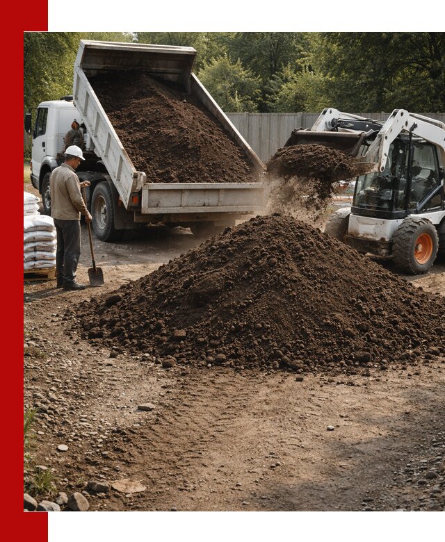 Доставка растительного грунта в Саранске от производителя оптом и в розницу