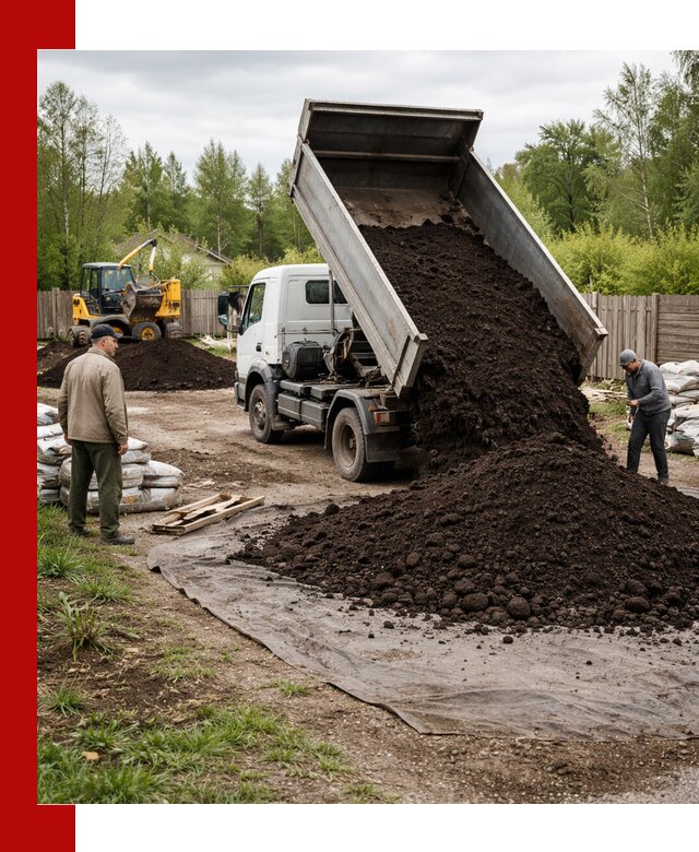 Доставка качественного почвогрунта в Саранске оптом и в розницу