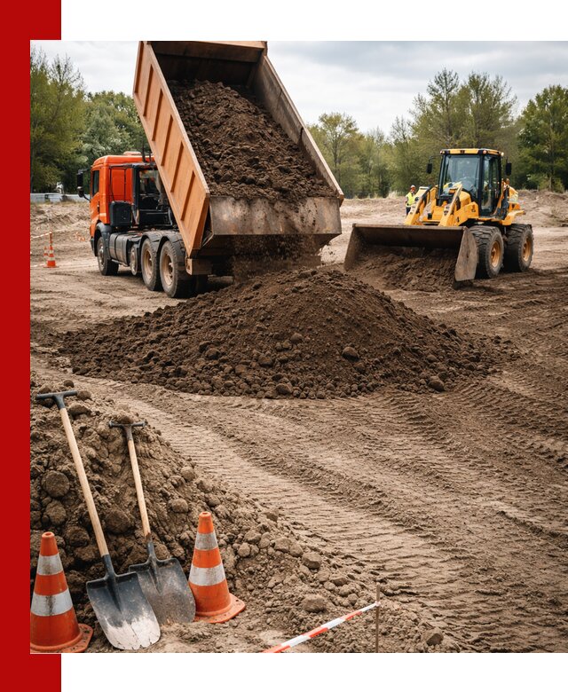 Поставка и доставка планировочного грунта в Саранске