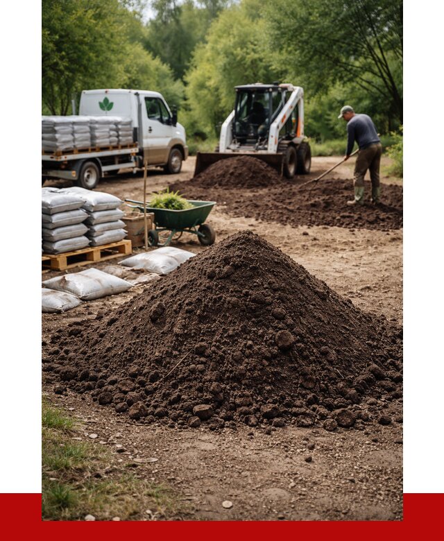 Грунт для озеленения с доставкой в Саранске от 1896 р. | ПРОНЕРУДСрн