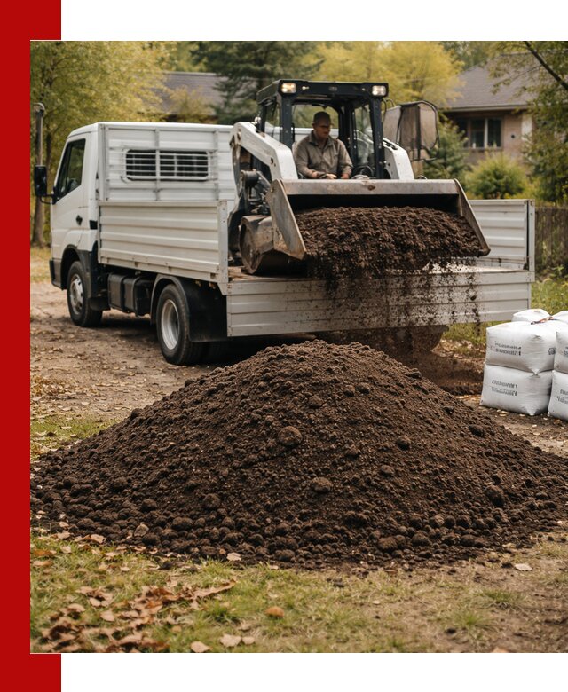 Доставка садовой земли в больших объёмах в Саранске