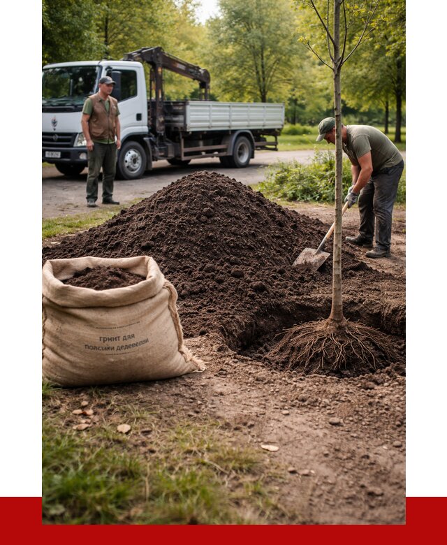Грунт для посадки деревьев в Саранске от 1264 р. | ПРОНЕРУДСрн