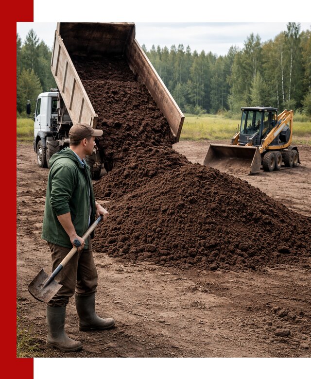 Купить верховой торф с доставкой в Саранске для садоводства и растений